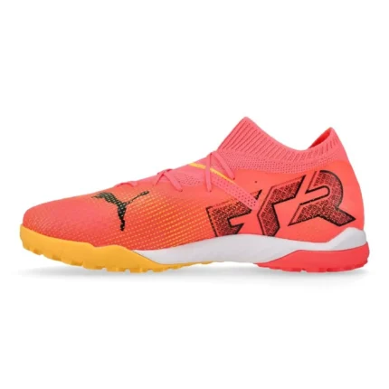 Puma Future 7 Pro Cage TT Forever Faster - Sunset Glow/Puma Black/Sun Stream - Image 3