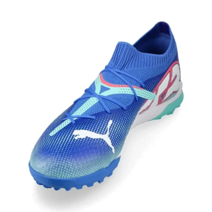 Puma Future 7 Pro Cage TT Formula - Bluemazing/Puma White/Electric Peppermint - Image 7