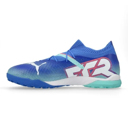 Puma Future 7 Pro Cage TT Formula - Bluemazing/Puma White/Electric Peppermint - Image 3