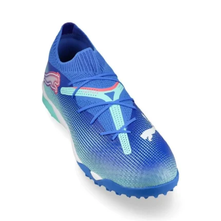 Puma Future 7 Pro Cage TT Formula - Bluemazing/Puma White/Electric Peppermint - Image 5
