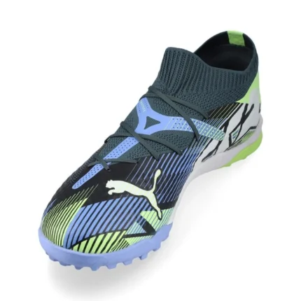 Puma Future 7 Pro Cage TT Lights Out - Gray Skies/Puma White/Fizzy Apple - Image 7