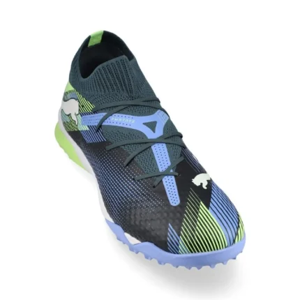Puma Future 7 Pro Cage TT Lights Out - Gray Skies/Puma White/Fizzy Apple - Image 5