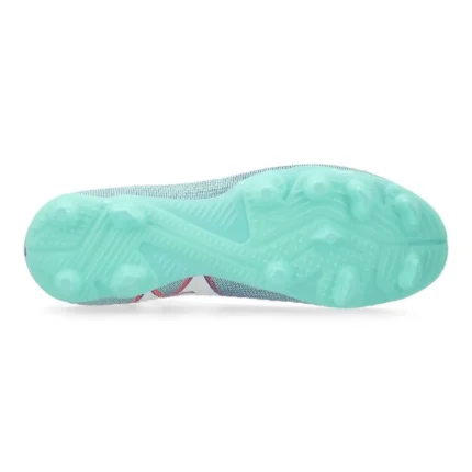 Puma Future 7 Pro FG/AG Formula - Bluemazing/Puma White/Electric Peppermint Kids - Image 2
