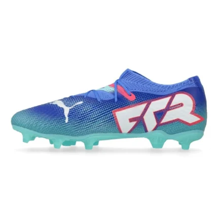 Puma Future 7 Pro + FG/AG Formula - Bluemazing/Puma White/Electric Peppermint - Image 3