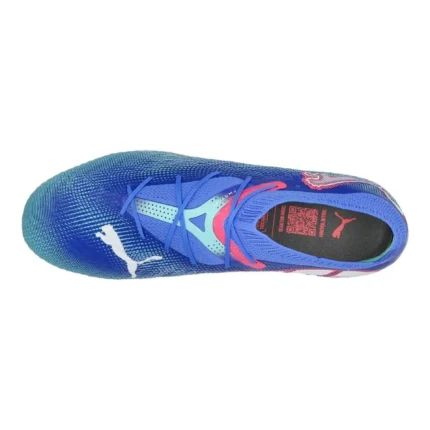 Puma Future 7 Pro + FG/AG Formula - Bluemazing/Puma White/Electric Peppermint - Image 4