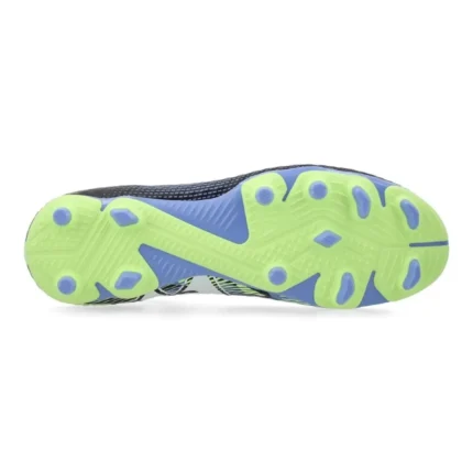 Puma Future 7 Pro FG/AG Lights Out - Gray Skies/Puma White/Fizzy Apple Kids - Image 2