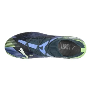Puma Future 7 Pro FG/AG Lights Out - Gray Skies/Puma White/Fizzy Apple Kids - Image 4