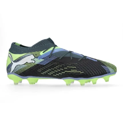 Puma Future 7 Pro + FG/AG Lights Out - Gray Skies/Puma White/Fizzy Apple - Image 1