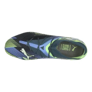 Puma Future 7 Pro + FG/AG Lights Out - Gray Skies/Puma White/Fizzy Apple - Image 4