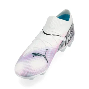 Puma Future 7 Pro FG/AG Phenomenal - White/Black/Poison Pink Kids - Image 7