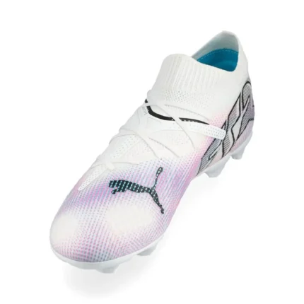 Puma Future 7 Pro FG/AG Phenomenal - White/Black/Poison Pink Kids - Image 7