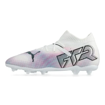 Puma Future 7 Pro FG/AG Phenomenal - White/Black/Poison Pink Kids - Image 3