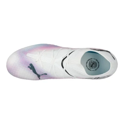 Puma Future 7 Pro FG/AG Phenomenal - White/Black/Poison Pink Kids - Image 4