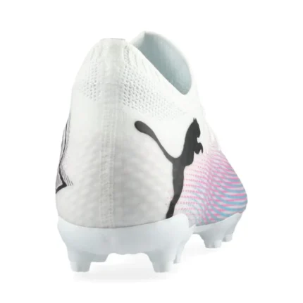 Puma Future 7 Pro FG/AG Phenomenal - White/Black/Poison Pink Kids - Image 6