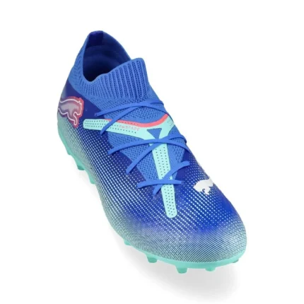 Puma Future 7 Pro MG Formula - Bluemazing/Puma White/Electric Peppermint - Image 5