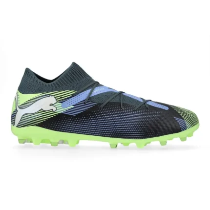 Puma Future 7 Pro MG Lights Out - Gray Skies/Puma White/Fizzy Apple - Image 1
