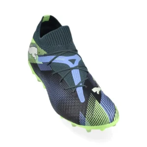 Puma Future 7 Pro MG Lights Out - Gray Skies/Puma White/Fizzy Apple - Image 5