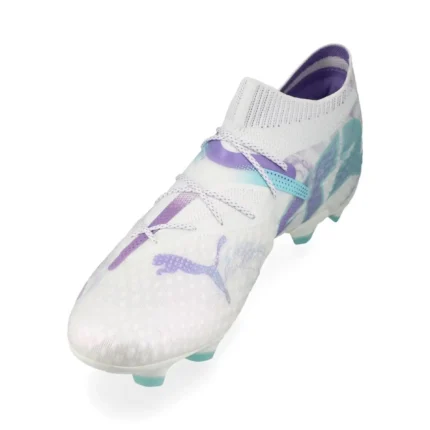 Puma Future 7 Ultimate FG/AG Brilliance - White/Black/Spring Lavender Women Limited Edition - Image 7