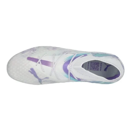 Puma Future 7 Ultimate FG/AG Brilliance - White/Black/Spring Lavender Women Limited Edition - Image 4