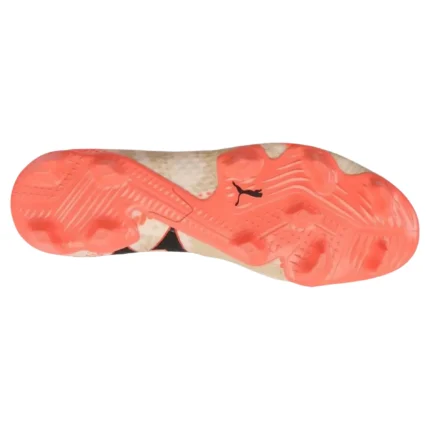 Puma Future 7 Ultimate FG/AG Ederson - Alpine Snow/Puma Black/Toasted Almond/Neon Sun Limited Edition - Image 2