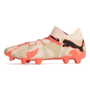 Puma Future 7 Ultimate FG/AG Ederson - Alpine Snow/Puma Black/Toasted Almond/Neon Sun Limited Edition - Image 3