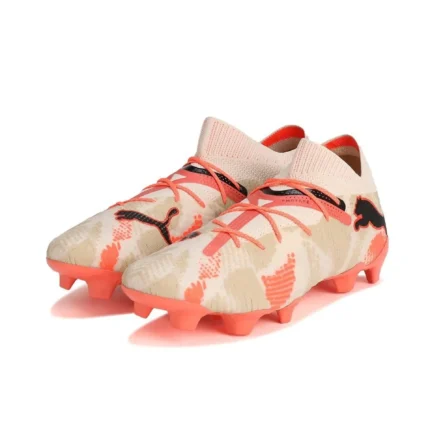 Puma Future 7 Ultimate FG/AG Ederson - Alpine Snow/Puma Black/Toasted Almond/Neon Sun Limited Edition - Image 7