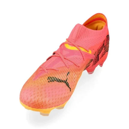 Puma Future 7 Ultimate FG/AG Forever Faster - Sunset Glow/Puma Black/Sun Stream Women - Image 7