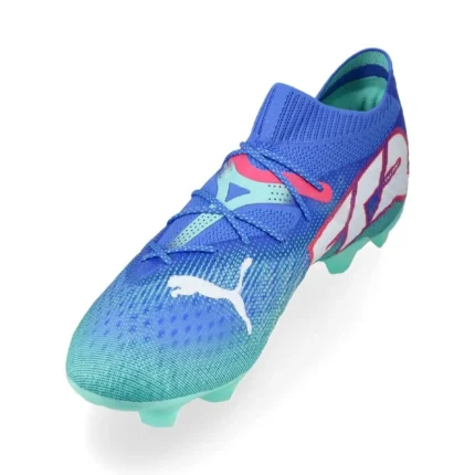 Puma Future 7 Ultimate FG/AG Formula - Bluemazing/Puma White/Electric Peppermint Women - Image 7