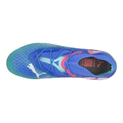 Puma Future 7 Ultimate FG/AG Formula - Bluemazing/Puma White/Electric Peppermint Women - Image 4