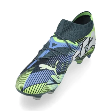Puma Future 7 Ultimate FG/AG Lights Out - Gray Skies/Puma White/Fizzy Apple - Image 7