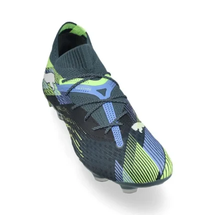 Puma Future 7 Ultimate FG/AG Lights Out - Gray Skies/Puma White/Fizzy Apple - Image 5