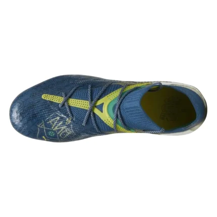 Puma Future 7 Ultimate FG/AG Njr Bna - Sailing Blue/Marine Blue/Pele Yellow/Grassy Green/Gold Limited Edition - Image 4