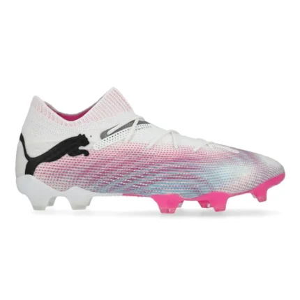 Puma Future 7 Ultimate FG/AG Phenomenal - White/Black/Poison Pink - Image 1