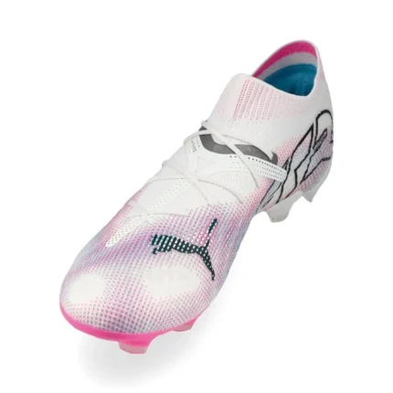 Puma Future 7 Ultimate FG/AG Phenomenal - White/Black/Poison Pink - Image 7