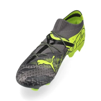 Puma Future 7 Ultimate FG/AG Rush - Strong Gray/Cool Dark Gray/Electric Lime Limited Edition - Image 7