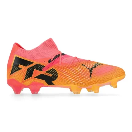 Puma Future 7 Ultimate FG/AG Tricks - Sunset Glow/Sun Stream/Puma Black/Puma White Limited Edition - Image 8