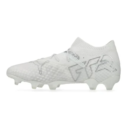 Puma Future 7 Ultimate FG/AG White Pack - White/Silver - Image 3