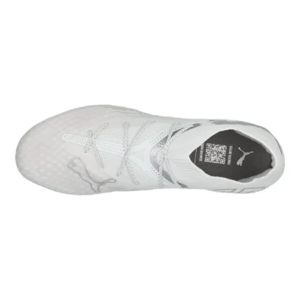Puma Future 7 Ultimate FG/AG White Pack - White/Silver - Image 4
