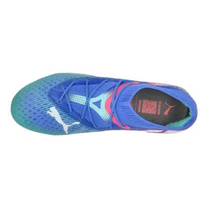 Puma Future 7 Ultimate Low FG/AG Formula - Bluemazing/Puma White/Electric Peppermint - Image 4