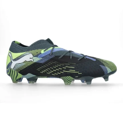 Puma Future 7 Ultimate Low FG/AG Lights Out - Gray Skies/Puma White/Fizzy Apple - Image 1