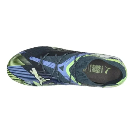 Puma Future 7 Ultimate Low FG/AG Lights Out - Gray Skies/Puma White/Fizzy Apple - Image 4