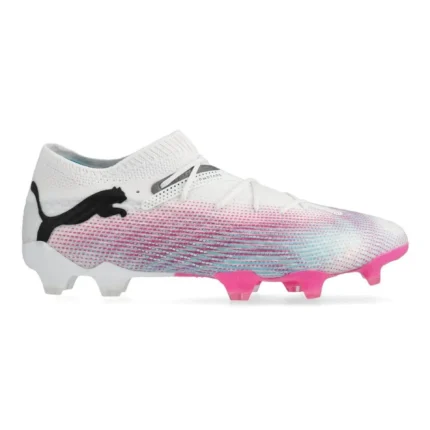 Puma Future 7 Ultimate Low FG/AG Phenomenal - White/Black/Poison Pink - Image 1