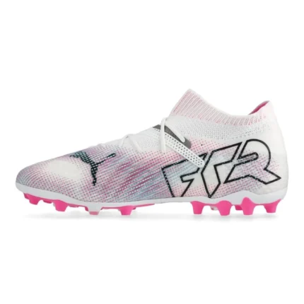Puma Future 7 Ultimate MG Phenomenal - White/Black/Poison Pink - Image 3