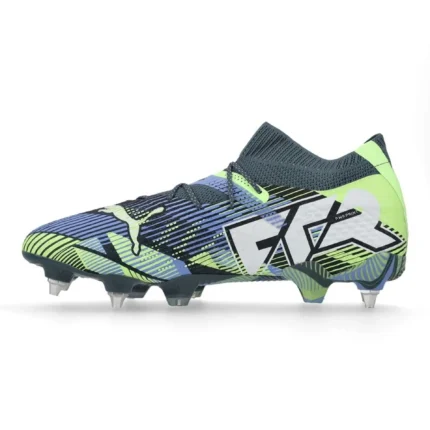 Puma Future 7 Ultimate SG Lights Out - Gray Skies/Puma White/Fizzy Apple - Image 3