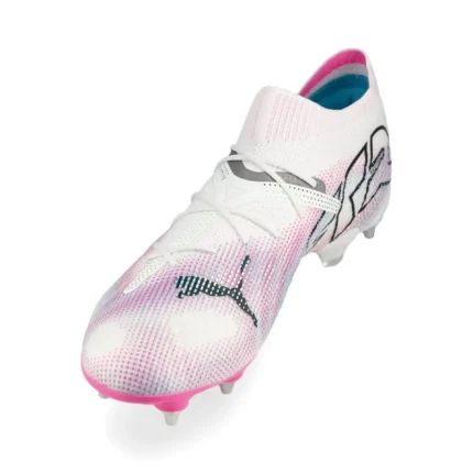 Puma Future 7 Ultimate SG Phenomenal - White/Black/Poison Pink - Image 7