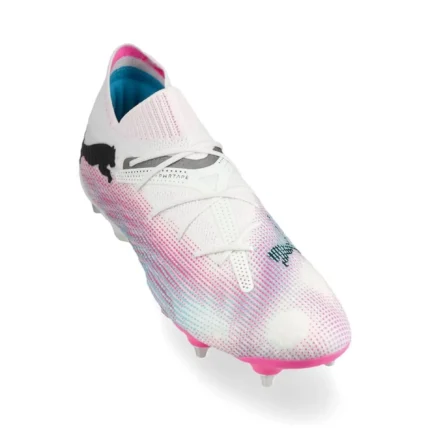 Puma Future 7 Ultimate SG Phenomenal - White/Black/Poison Pink - Image 5