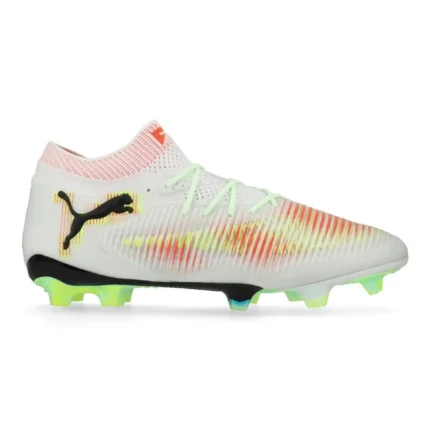 Puma Future 8 Ultimate FG Launch Edition - Puma White/Puma Black/Lime Squeeze/Green Glare - Image 1