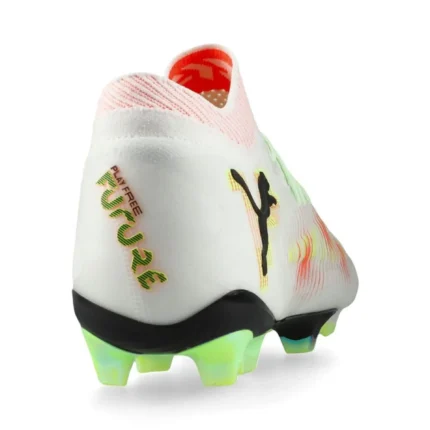 Puma Future 8 Ultimate FG Launch Edition - Puma White/Puma Black/Lime Squeeze/Green Glare - Image 6