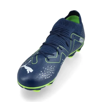 Puma Future Match FG/AG Gear Up - Persian Blue/Puma White/Pro Green Kids - Image 7