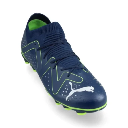 Puma Future Match FG/AG Gear Up - Persian Blue/Puma White/Pro Green Kids - Image 5